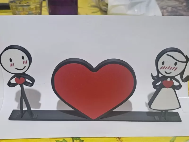 Escultura Enamorados