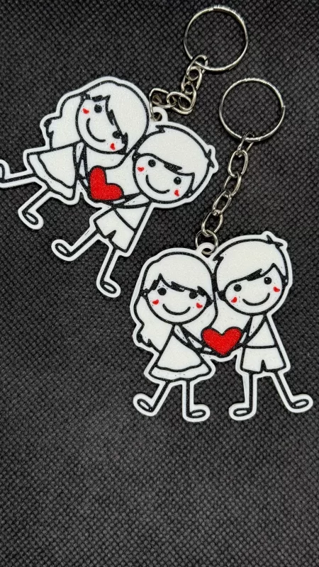 Llavero Enamorados — Set x 2 Unidades